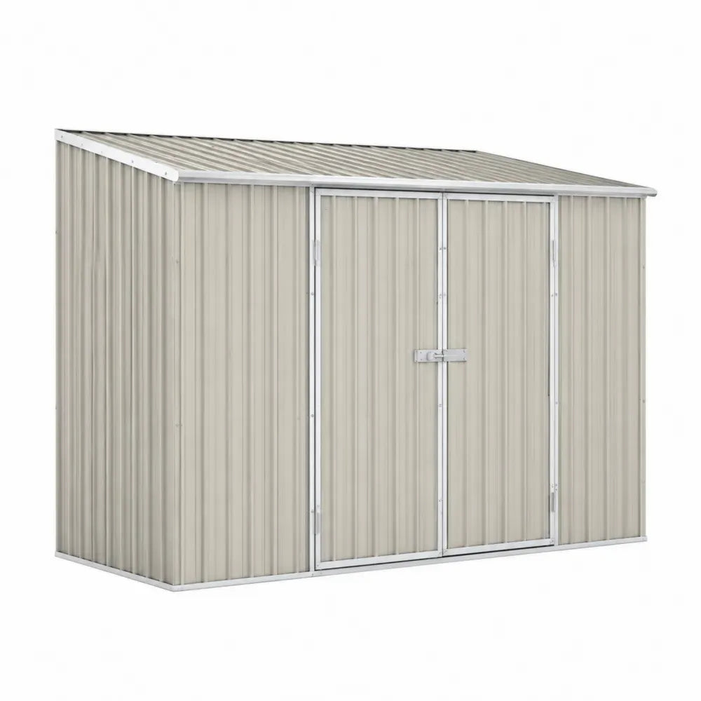 Metallschuppen Beige 257x205x177 cm