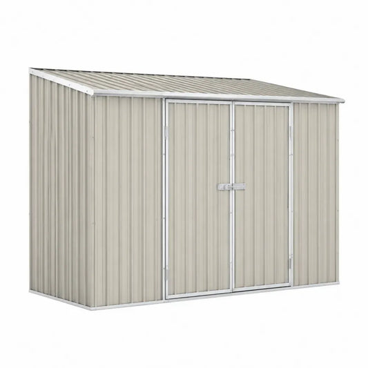 Metallschuppen Beige 257x205x177 cm